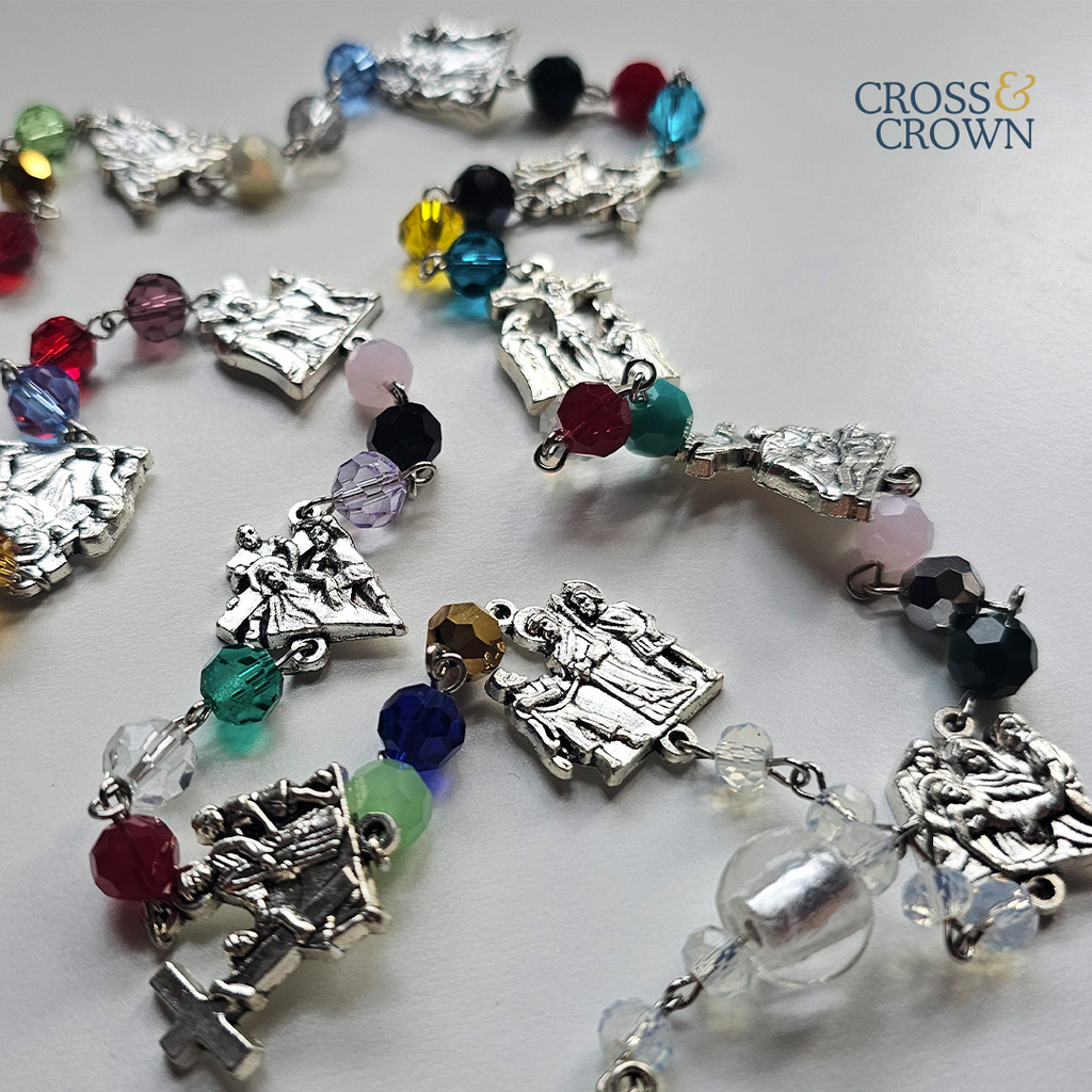 Stations of the Cross Rosary-Style Beads