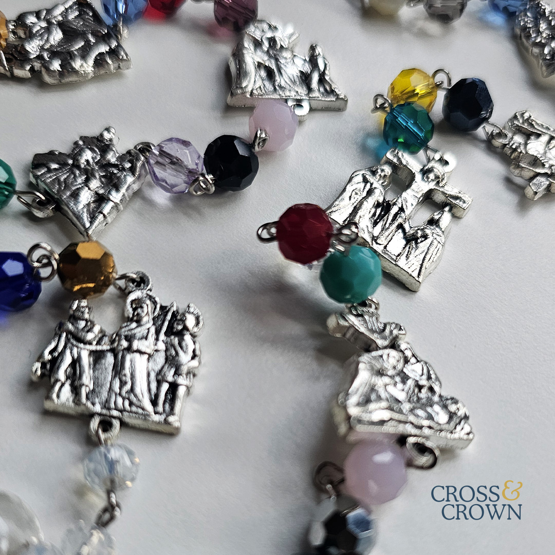 Stations of the Cross Rosary-Style Beads