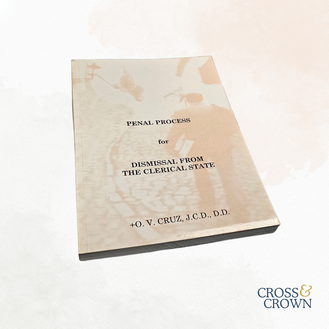 Penal Law of the Church in Default Mode By Archbishop Oscar Cruz [Paperback]