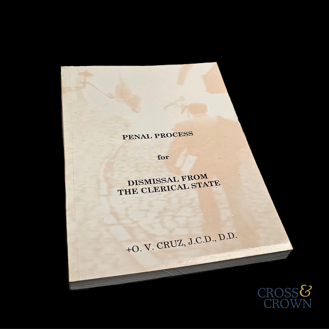 Penal Law of the Church in Default Mode By Archbishop Oscar Cruz [Paperback]