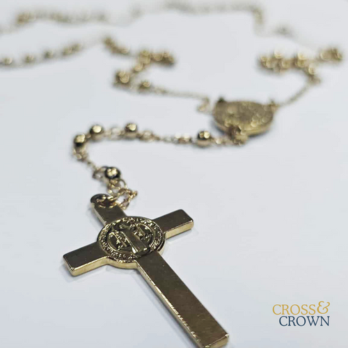 Gold Stainless Rosary